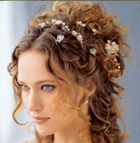 bruidskapsel-lang-haar-krullen-44-2 Vjenčanje frizura duge kovrče