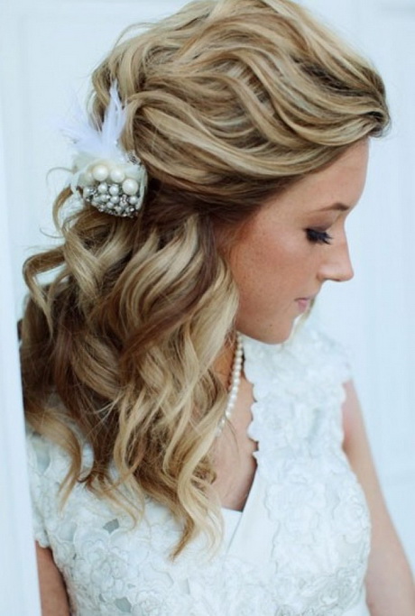bruidskapsel-lang-haar-50-6 Vjenčanje frizura duga kosa