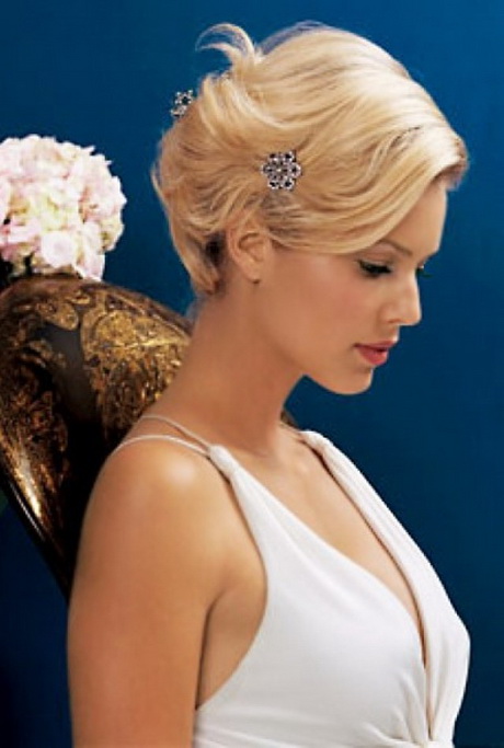 bruidskapsels-kort-haar-20-2 Vjenčanje frizura s kratkom kosom