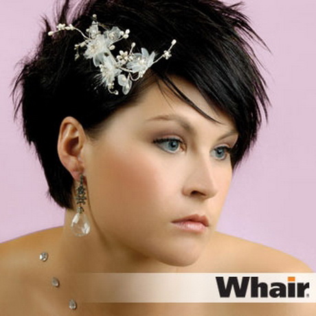 bruidskapsels-kort-haar-20 Vjenčanje frizura s kratkom kosom