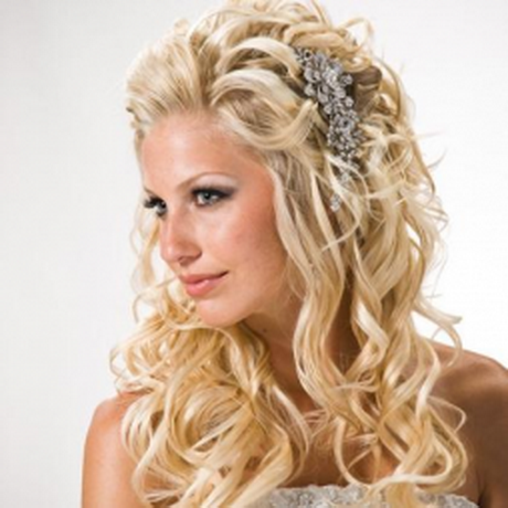 bruidskapsels-krullend-haar-22 Vjenčanje frizura kovrčava kosa