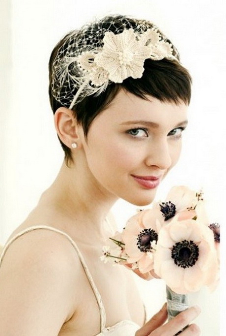 bruidskapsels-voor-kort-haar-99-2 Vjenčanje frizura za kratku kosu