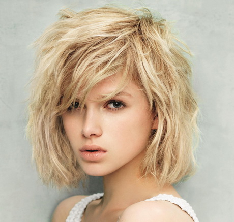 kapsels-blond-haar-halflang-70-7 Frizure plava kosa srednje duljine
