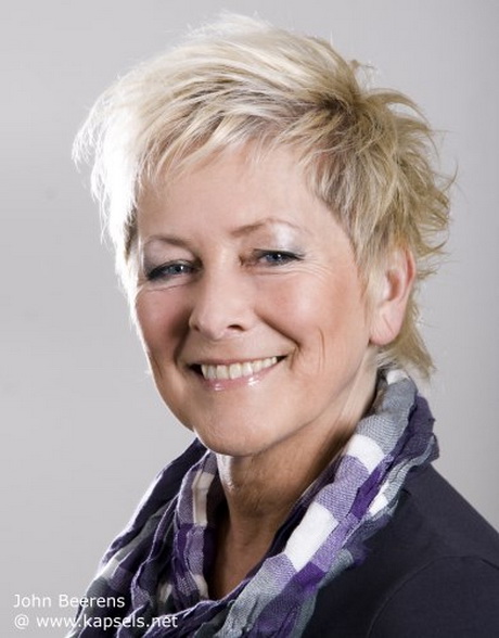kapsels-kort-haar-oudere-dames-80 Frizure s kratkom kosom za starije dame