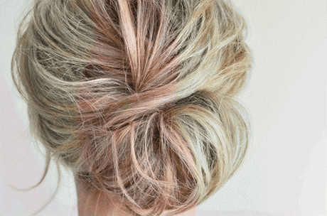 kapsels-opsteken-halflang-haar-73-2 Frizure podižu srednju kosu