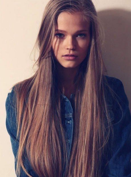 kapsels-voor-lang-steil-haar-76 Frizure za dugu ravnu kosu