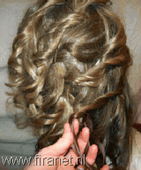 krullen-haar-opsteken-78 Kovrče osvjetljavaju kosu
