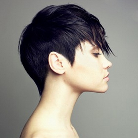 leuk-kort-kapsel-voor-dik-haar-16 Lijepa kratka frizura za gustu kosu