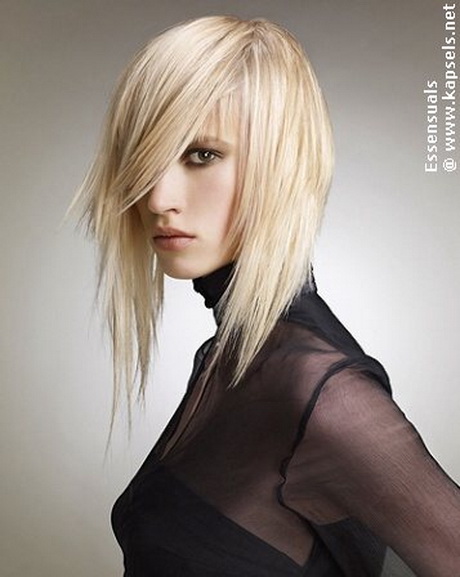 trendy-kapsels-halflang-haar-25-3 Modni frizure za srednju kosu