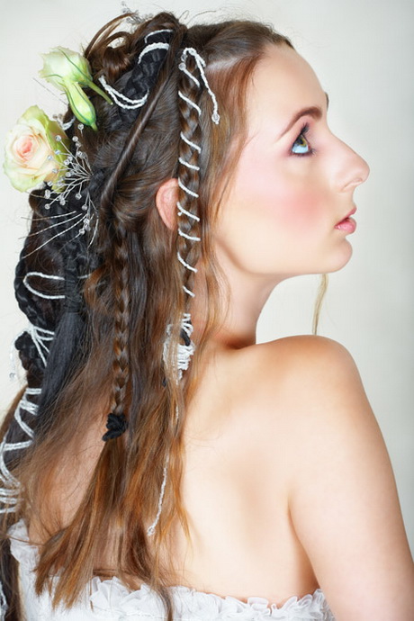 trouwkapsels-lang-haar-27-4 Vjenčanje frizura duga kosa