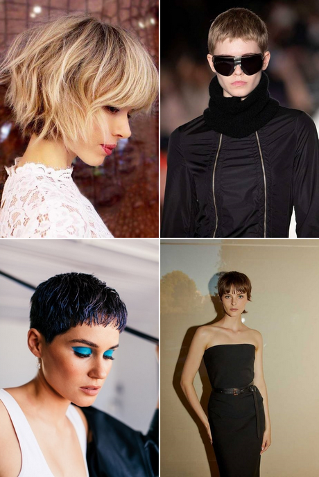 Kratke slane ženske frizure 2023