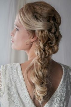 trouwkapsels-los-haar-52_16 Vjenčanje frizura labav kosa