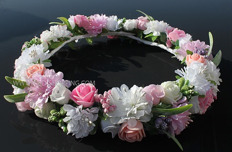 bloemenkrans-haar-bruiloft-27_18 Cvijeće ukrasiti svoje vjenčanje