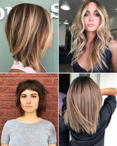 Ženske polu-duge frizure 2023