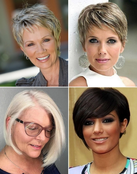 korte-kapsels-dames-50-rond-gezicht-001 Ženske kratke frizure 50 za okruglo lice