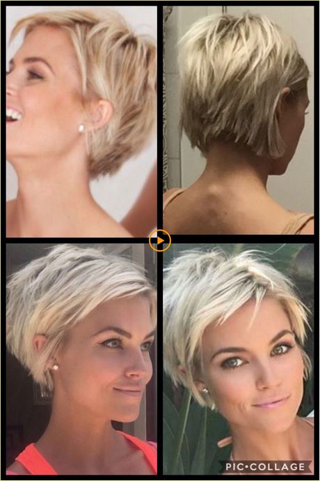 kapsels-2020-dames-fijn-haar-16 Kratke frizure, ženske tanke kose