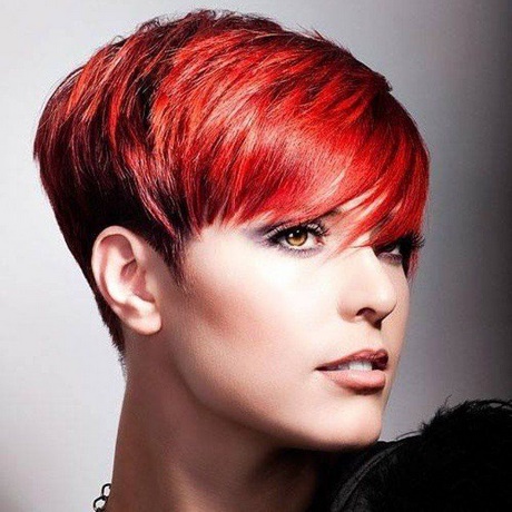 rode-korte-kapsels-49_5 Crvene kratke frizure
