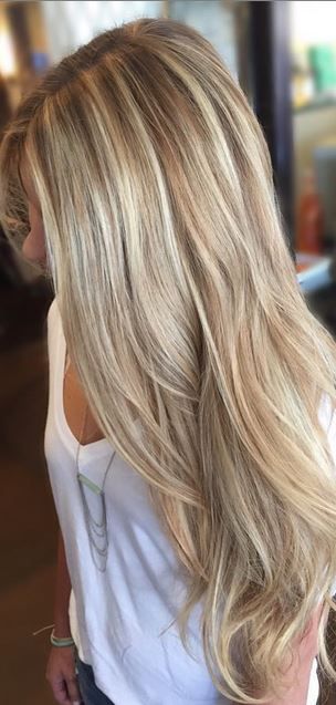 blond-haar-met-bruine-meches-16_20 Plava kosa s smeđim krznom