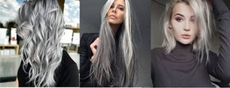 grijs-blond-haar-verven-23_13 Bojanje kose u crno-bijeloj boji