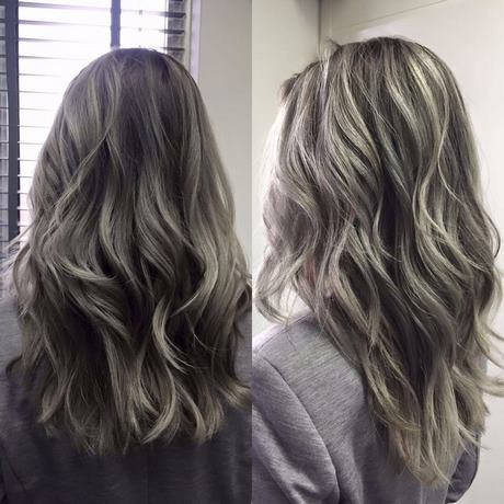 grijs-blond-haar-verven-23_2 Bojanje kose u crno-bijeloj boji