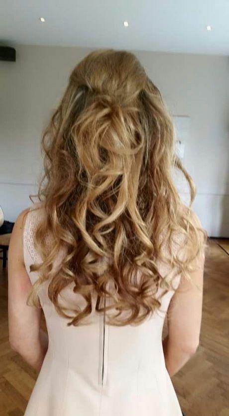 bruidskapsel-lang-haar-los-85_6 Vjenčanje frizura duga labav kosa