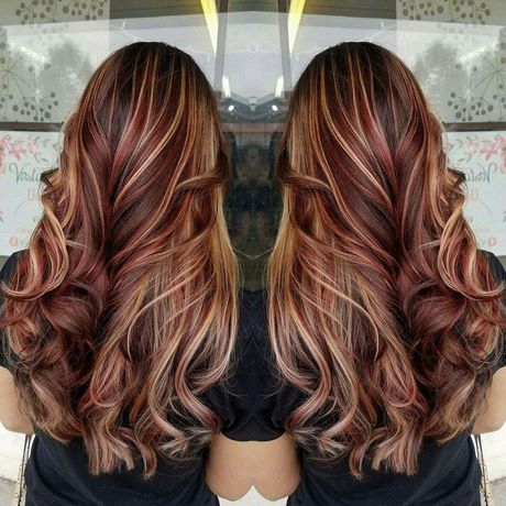 haarkleur-bruin-met-rood-36_10 Boja kose smeđa s crvenom bojom