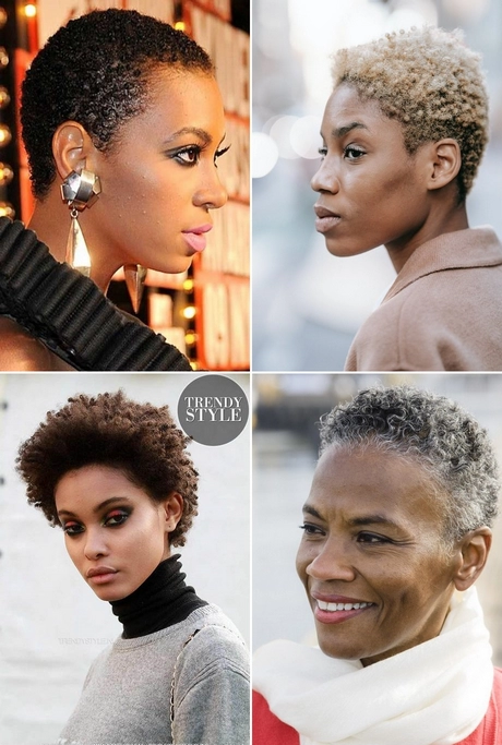 Kratka Ženska afro frizura