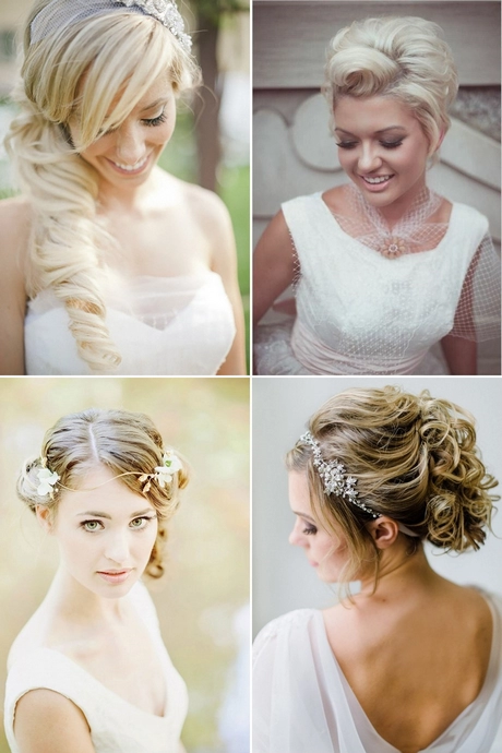 bruidskapsels-kort-haar-met-tiara-001 Vjenčane frizure za kratku kosu s tijarom