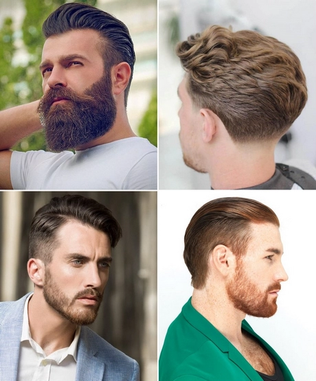 Muška frizura s bradom