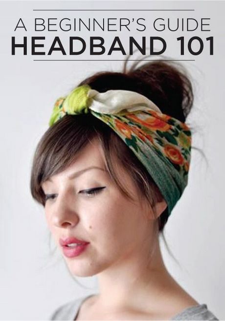 leuke-kapsels-met-haarband-10_3 Lijepe frizure s zavojem na glavi