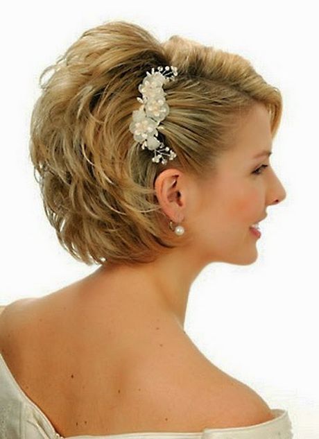 bruidskapsel-kort-haar-sluier-61_2 Vjenčanje frizura kratki veo za kosu