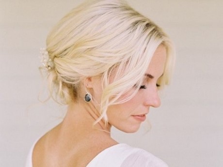 bruidskapsels-kort-haar-met-sluier-24_16 Vjenčanje frizura kratka kosa s velom