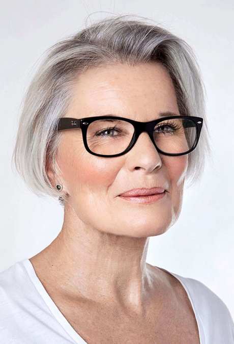 kapsels-voor-oudere-dames-met-bril-57 Frizure za starije dame s naočalama