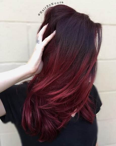 rode-highlights-in-zwart-haar-66_14 Crvena naglašava u crnoj kosi