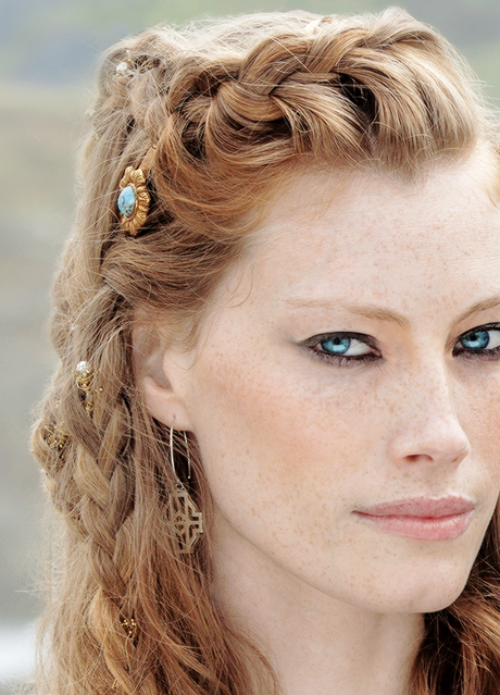 viking-kapsel-vrouw-33 Žena s vikingovom frizurom