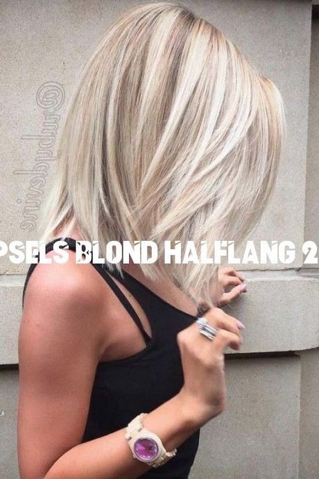 boblijn-kapsels-blond-36_14 Boblin frizura Plavuša