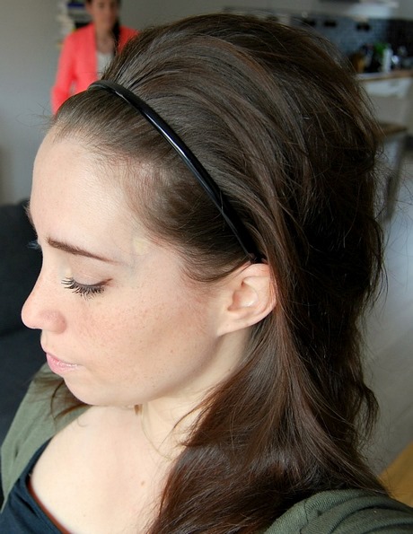 haarband-dragen-kort-haar-50_5 Headband s kratkom kosom