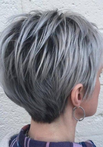 korte-bob-kapsels-grijs-haar-27_5 Kratke frizure bob siva kosa