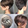 Kratka pikantna ženska frizura 2022