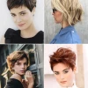 Divlje dame s kratkom frizurom