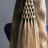 Božićne pletenice za kosu