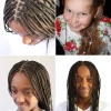 Afrički modeli s kosom u pletenicama