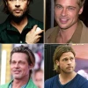 Brad Pitt s dugom kosom