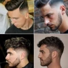 Muška frizura s obrijanim stranama