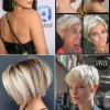 Ženske frizure za kratku tanku kosu