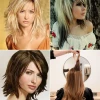 Kratke slojevite frizure za dugu kosu