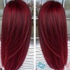 Frizura crvena kosa duga