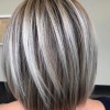Siva frizura pola dužine